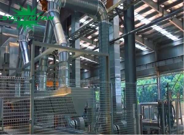 Thi công và lắp đặt hệ thống xử lý khí cho nhà máy Đá Trắng Bảo Lai