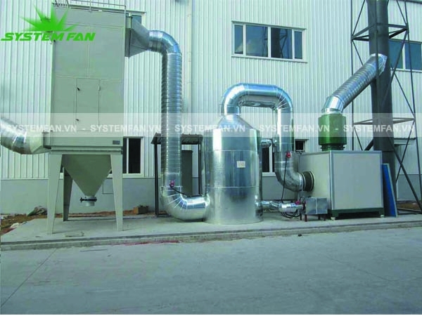 Hệ thống xử lý khí thải công nghiệp