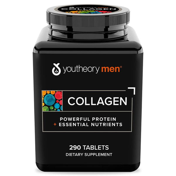 Youtheory Collagen Men 290 Viên 5000mg Bổ Sung Collagen Nam | Myan - Hàng Mỹ nội địa