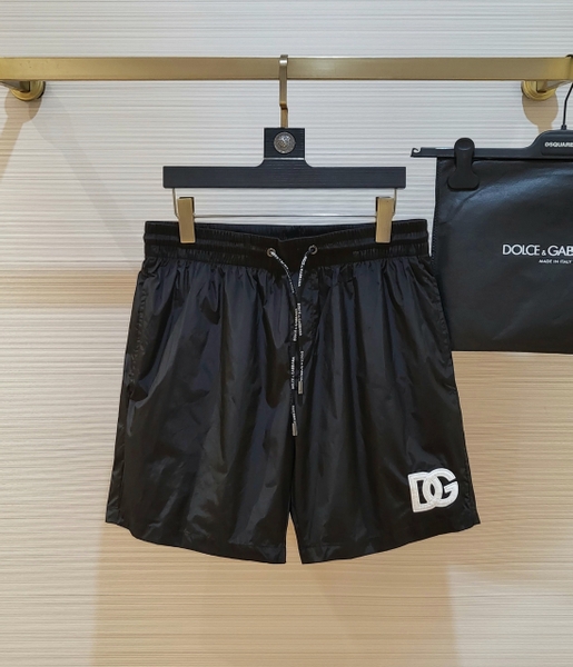 Quần short ngố đùi gió Dolce Gabbana Đen trơn bóng logo DG Trắng đùi new 2024 Like Auth 1-1 on web