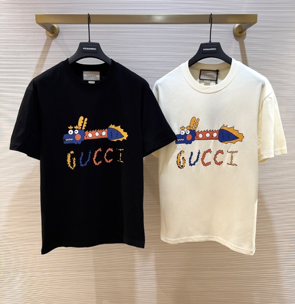 Áo phông T shirt Gucci hình Rồng hoạt hình new 2024 Like Auth on web