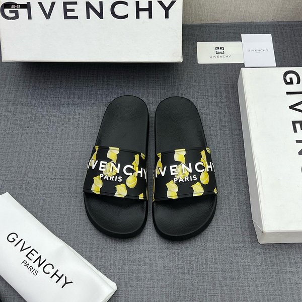 Dép lê quai ngang Givenchy Paris họa tiết logo Like Auth on web fullbox bill thẻ