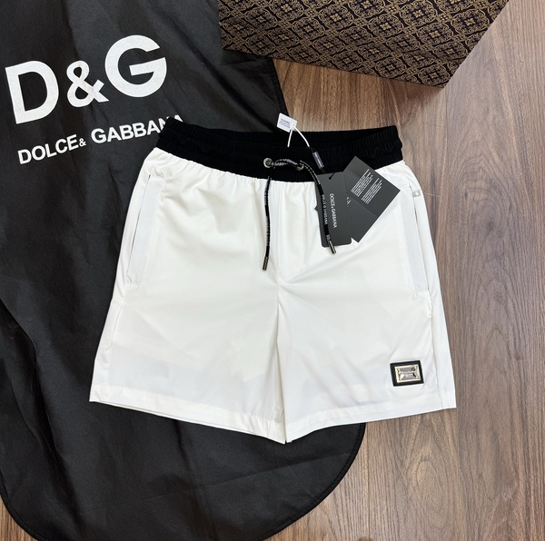 Quần short đùi gió Dolce Gabbana 2 lớp lót lưới tag gương logo ong thêu vương miện Like Auth 1-1 on web