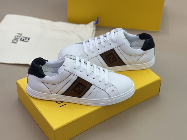 Giày sneaker Fendi logo tag sườn Like Auth on web fullbox bill thẻ phụ kiện