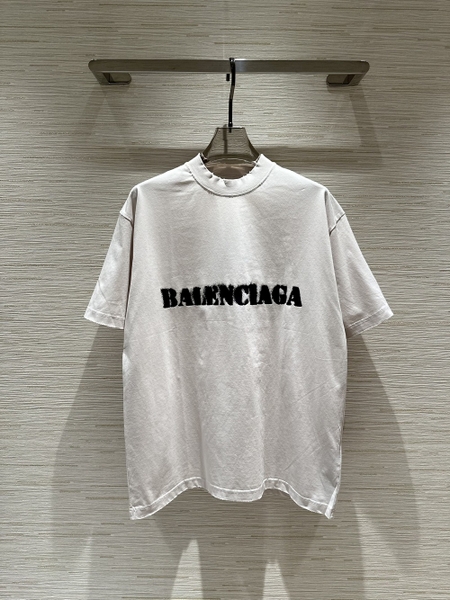 Áo phông T shirt Balenciaga Trắng chữ Đen Like Auth on web