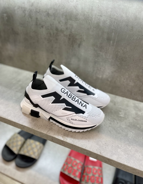 Giày sneaker Dolce Gabbana Sorento Trắng cổ chun Like Auth on web fullbox |  TANYA