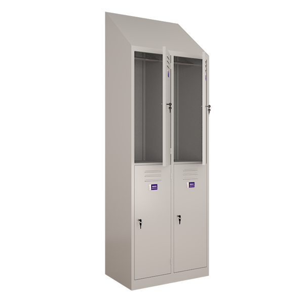 Sloping locker (Double row)