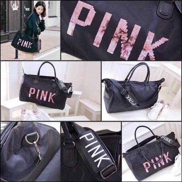 Túi xách du lịch Pink vai xách tay Âu Mỹ