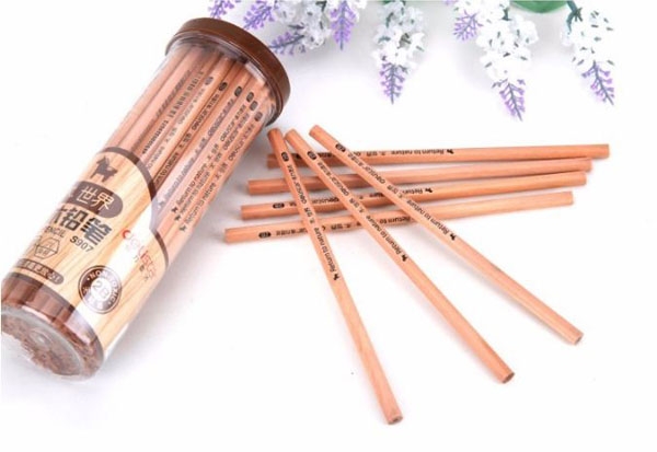 Hộp 50 bút chì gỗ 2B Deli cao cấp