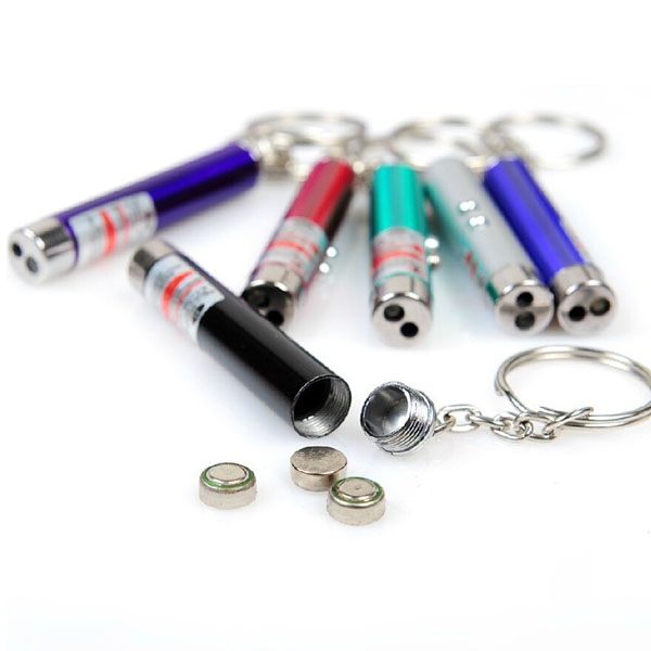 Móc khóa đèn pin soi tiền giả 3 in 1