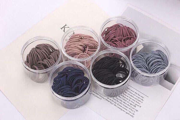 Hộp 100 dây buộc tóc nữ siêu dai
