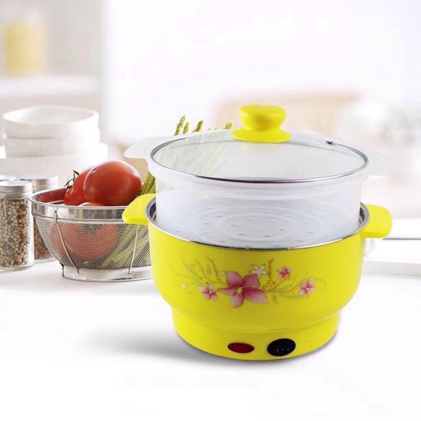 Nồi lẩu điện đa năng 2 tầng có lồng hấp – 26cm