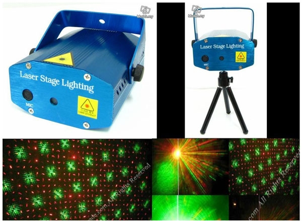 Đèn Trang Trí Laser Stage Lighting – Đèn Trang Trí Tết Noel Giáng Sinh