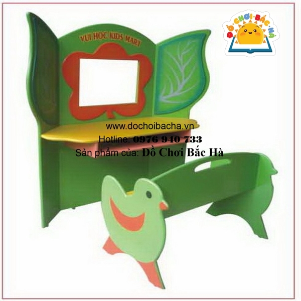 ban-ghe-kidsmart-hinh-chiec-la-b308