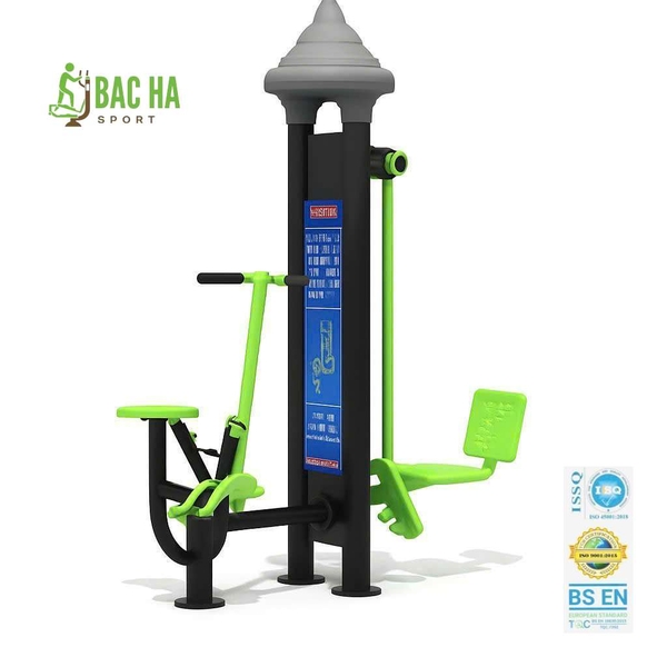 May tập toàn thân kết hợp đạp chân 2 trụ ls11