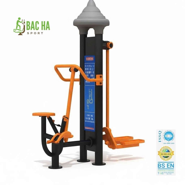 May tập toàn thân kết hợp đạp chân 2 trụ ls11