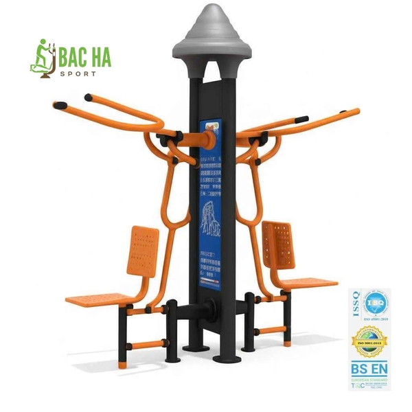 Máy tập kéo đẩy tay 2 trụ ls09