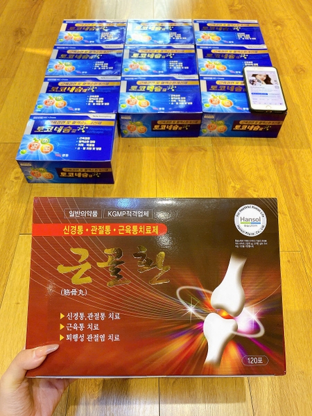 Bổ Xương khớp đông y Hansol Hàn Quốc hộp 120 viên
