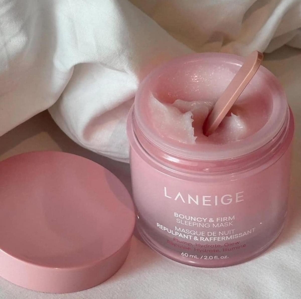Mặt Nạ Ngủ Cấp Ẩm, Phục Hồi Sáng Da Laneige Bouncy & Firm Sleeping Mask 60ml