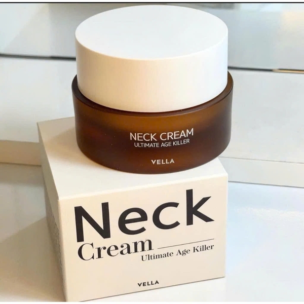 Kem dưỡng da cổ ngừa lão hóa, sáng da Vella Ultimate Age Killer Neck Cream 50ml