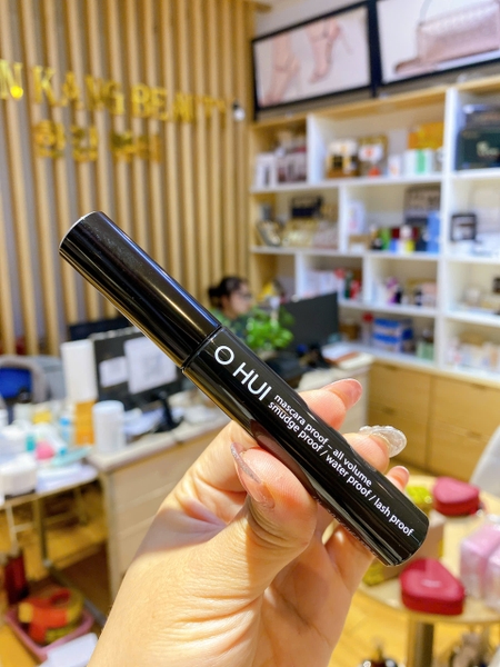 Mascara 2 đầu dưỡng mi, chuốt cong mi Ohui Dual Mascara Volume & Serum