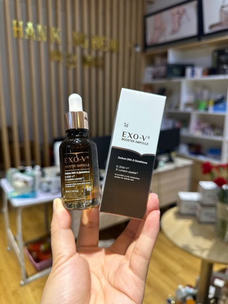 Serum dưỡng trắng da Exo-V booster Ampoule Sodium DNA & Glutathione 30ml