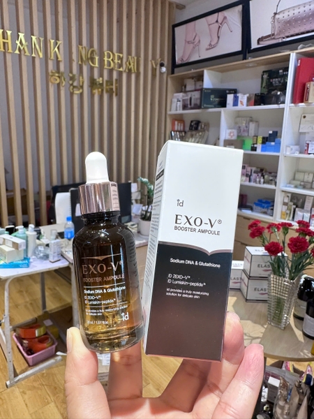 Serum dưỡng trắng da Exo-V booster Ampoule Sodium DNA & Glutathione 30ml