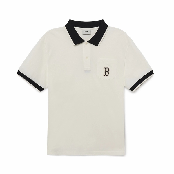ao-polo-mlb-men-s-basic-comfortable-fit-collar-boston-red-sox-ivory