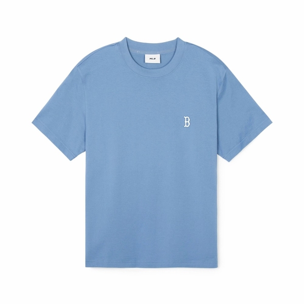 ao-thun-mlb-korea-basic-small-logo-t-shirt-boston-red-sox-indigo