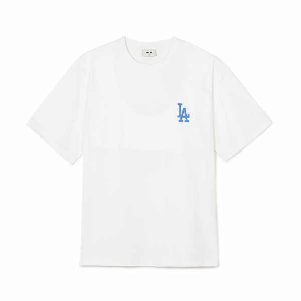 ao-thun-mlb-korea-denim-like-mono-big-lux-la-dodgers-white