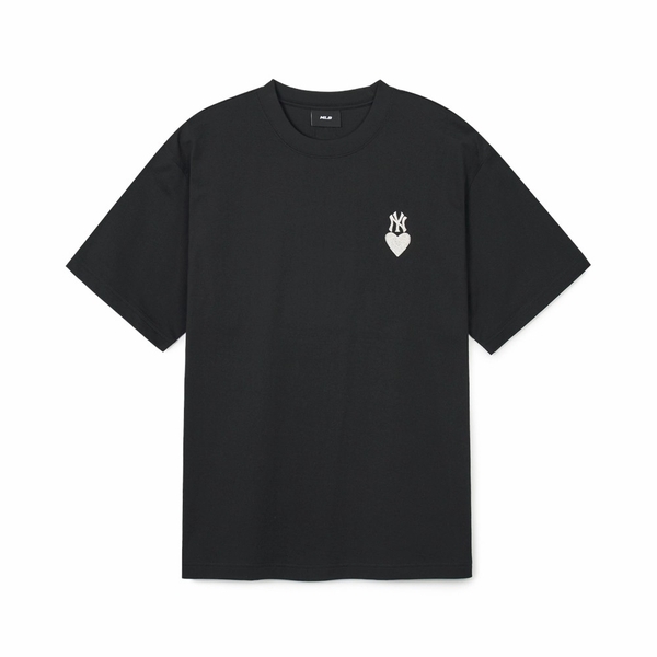 ao-thun-mlb-korea-heart-small-logo-t-shirt-new-york-yankees-black