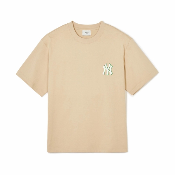 ao-thun-mlb-korea-monative-t-shirt-new-york-yankees-beige
