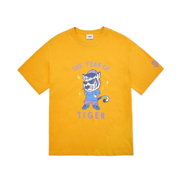 mlb-t-shirt-the-year-of-tiger-short-sleeve-san-francisco-giants-yellow