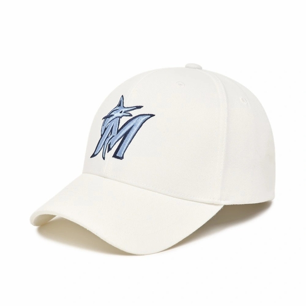 non-mlb-new-fit-structure-ball-cap-miami-marlins-white