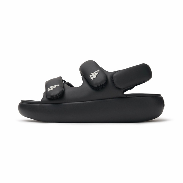 sandals-mlb-korea-base-metal-la-dodgers-black