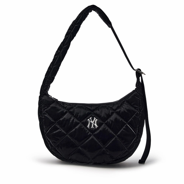tui-mlb-korea-curve-padded-hobo-bag-new-york-yankees-black