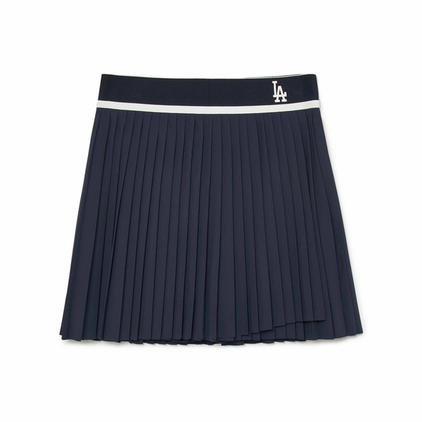vay-mlb-korea-classic-sports-accordion-pleated-la-dodgers-d-navy