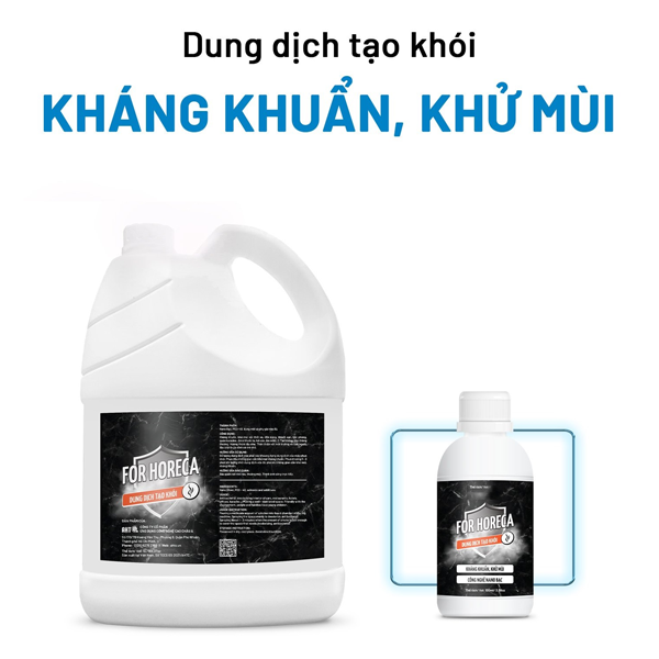 Dung dịch tạo khói, kháng khuẩn, khử mùi nano