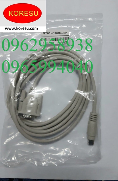 Cáp GT01-C30R4-8P kết nối HMI Mitsubishi với PLC Mitsubishi FX CÔNG TY ...