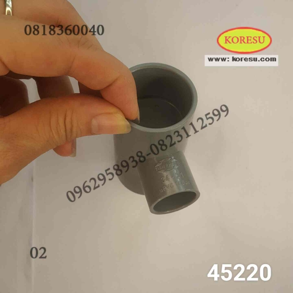 TÊ THU CÁC KÍCH CỠ PVC-TIỀN PHONG CÔNG TY TNHH KORESU