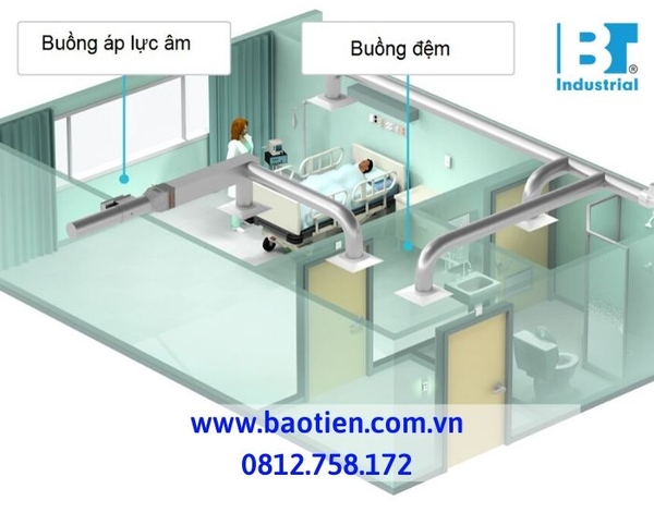 Buồng áp lực âm là gì? Cấu tạo và hoạt động của buồng áp lực âm?