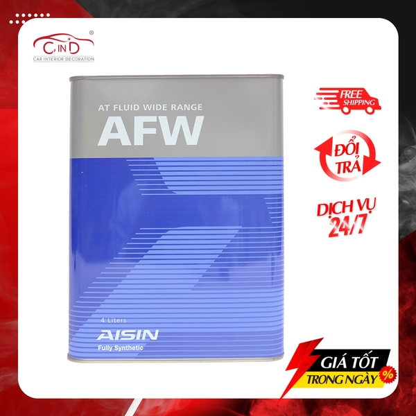Nhớt Hộp Số Tự Động AISIN ATFD34S AFW Dexron III 4L - Nhập Khẩu Chính Hãng