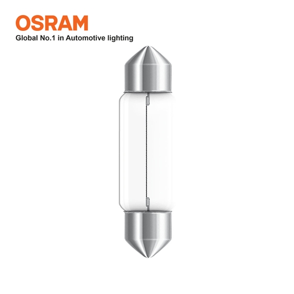 Combo 10 Bóng Đèn Cana Dài OSRAM Original C5W 24V 10W - Nhập Khẩu Chính Hãng