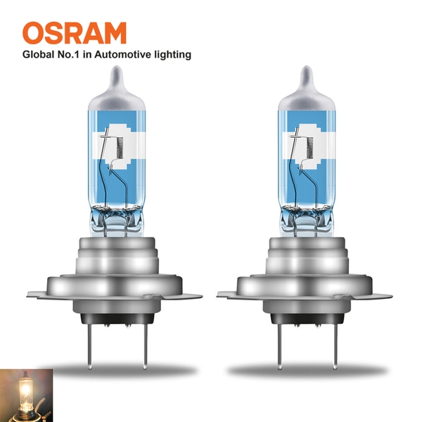 Combo 2 Bóng Đèn Halogen Tăng Sáng 150% OSRAM Night Breaker Laser H7 12V 55W - Nhập Khẩu Chính Hãng