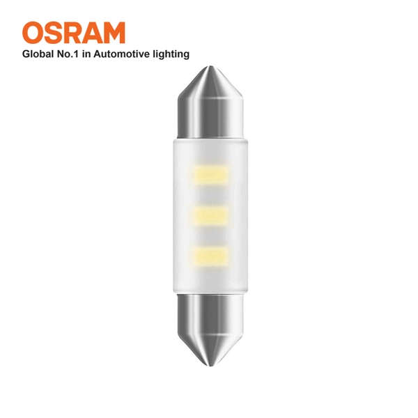 Bóng Đèn Led Cana Dài OSRAM Standard Retrofit C5W 12V Màu Trắng Cool - Nhập Khẩu Chính Hãng