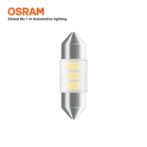 Bóng Đèn Led Cana Ngắn OSRAM Standard Retrofit C5W 12V Màu Trắng Sky - Nhập Khẩu Chính Hãng