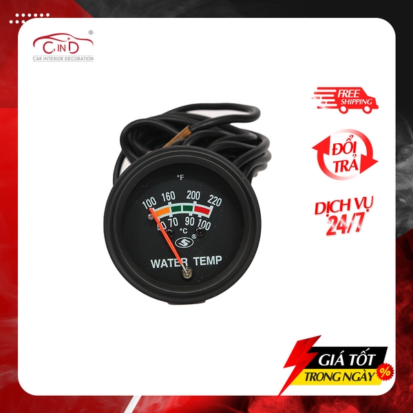 Đồng Hồ Đo Nhiệt Độ Nước Làm Mát CIND Susuki IG52-WT-23-160 4m - Nhập Khẩu Chính Hãng