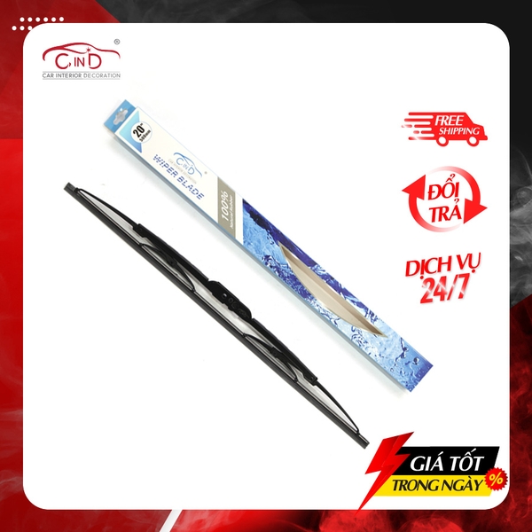 Gạt Mưa Gọng Sắt CIND 406 (20 Inch/500 mm) - Nhập Khẩu Chính Hãng