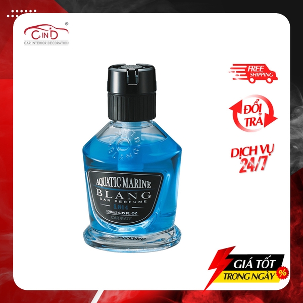 Nước Hoa Ô Tô CARMATE Blang Liquid VF L814 Aquatic Marine 130ml - Nhập Khẩu Chính Hãng
