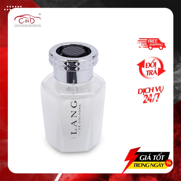 Nước Hoa Ô Tô CARMATE Blang Sirius L160 Feathery White 130ml - Nhập Khẩu Chính Hãng